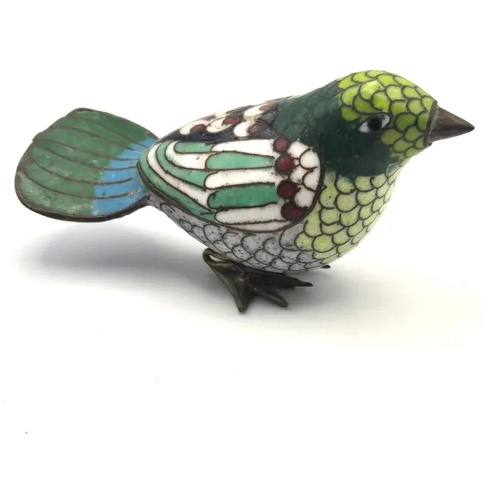 Vintage Cloisonne Bird Pre-Loved - Picture 1 of 7